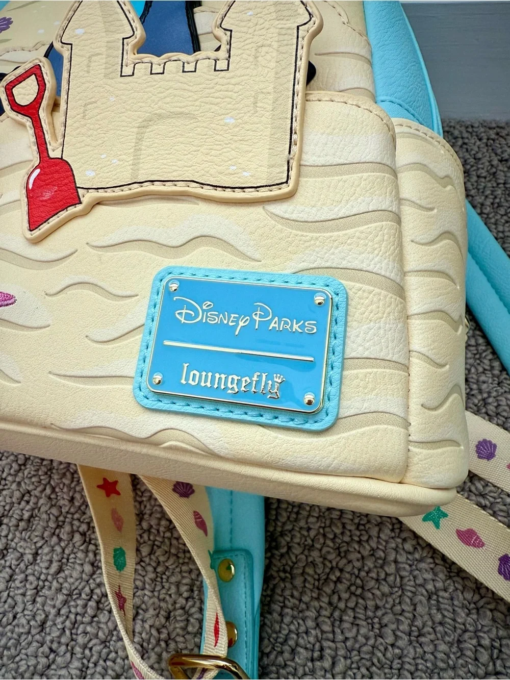 NWOT Disney Parks Loungefly Mini Backpack - Summer Stitch Beach